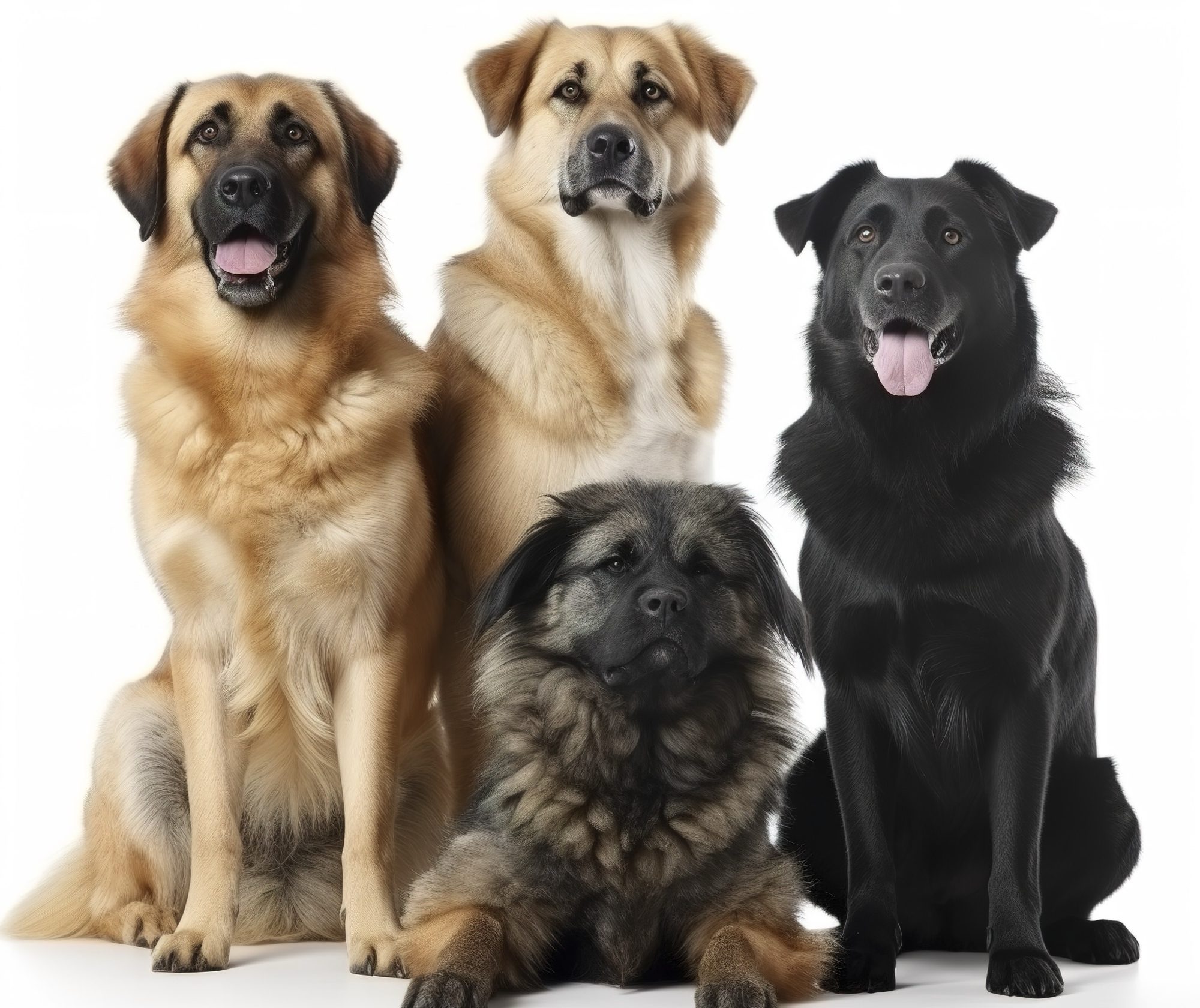 Photo of large dogs